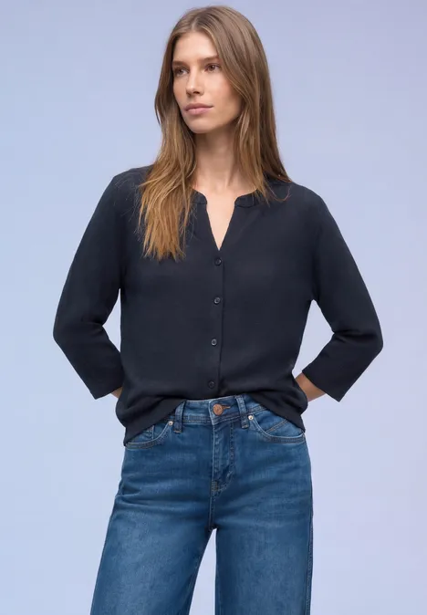 T-shirt au look tunique shadowed navy T-shirt au look tunique shadowed navy