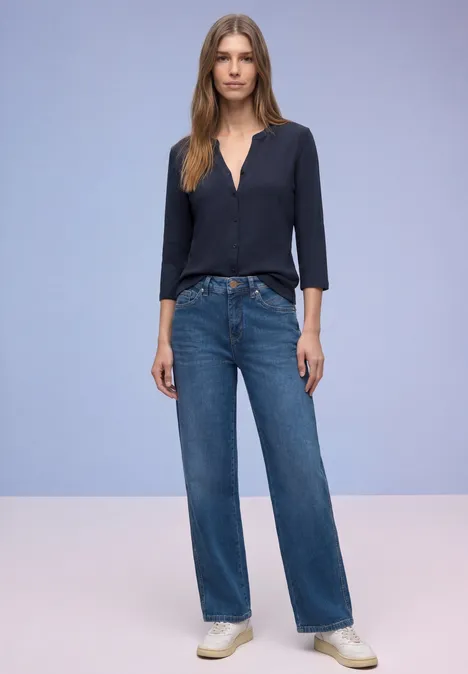 T-shirt au look tunique shadowed navy T-shirt au look tunique shadowed navy