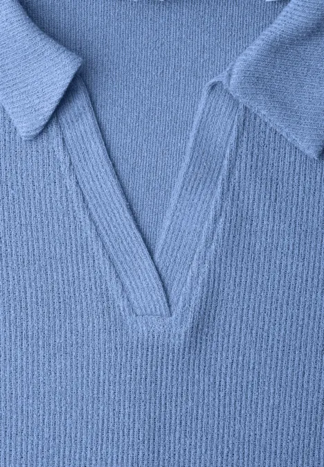 T-shirt en couleur unie bonnet blue