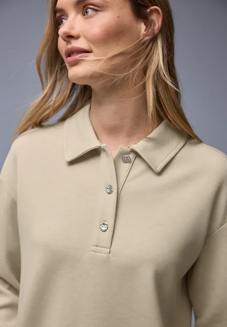 Polo cotton beige mel. Polo cotton beige mel.