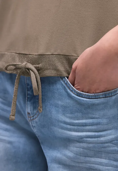 Koszulka z nadrukiem light terra mocha