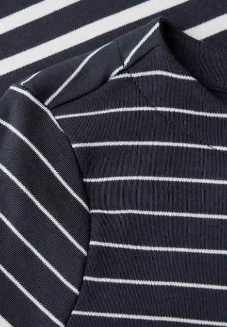 T-shirt à rayures shadowed navy