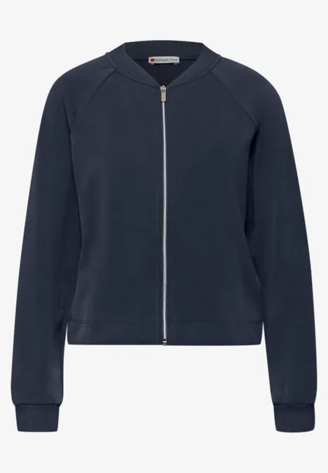 Gemusterte Jacke shadowed navy