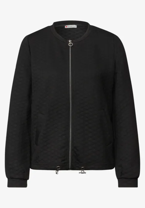 Zipper Jacke Black Zipper Jacke Black