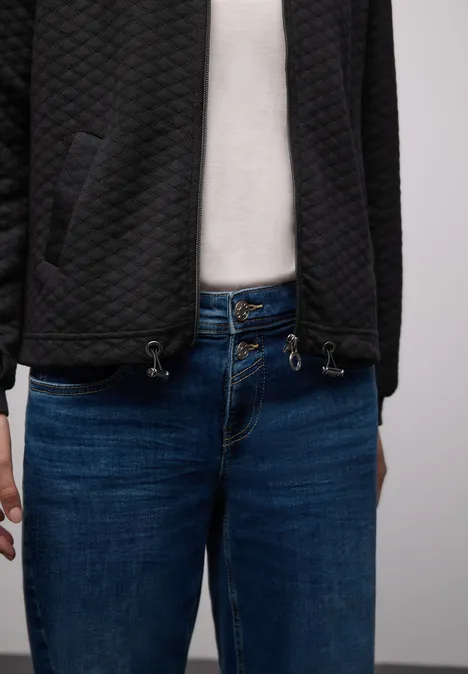 Zipper Jacke Black Zipper Jacke Black