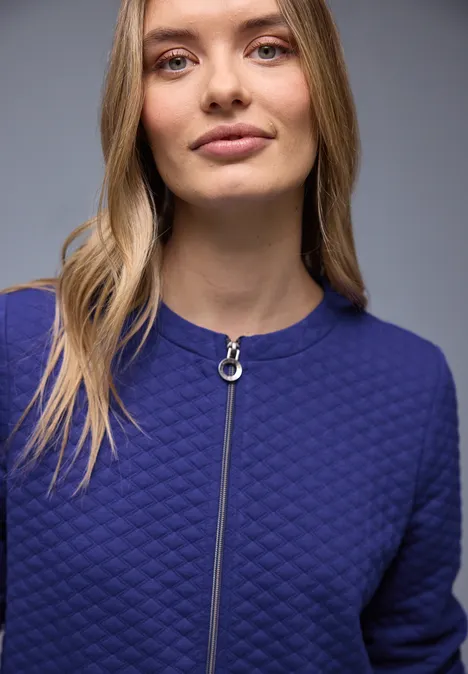 Jas met rits amparo blue