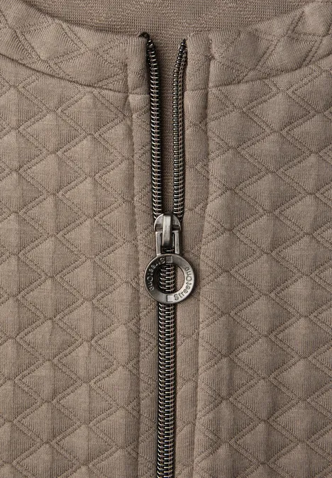 Zipper Jacke light terra mocha Zipper Jacke light terra mocha