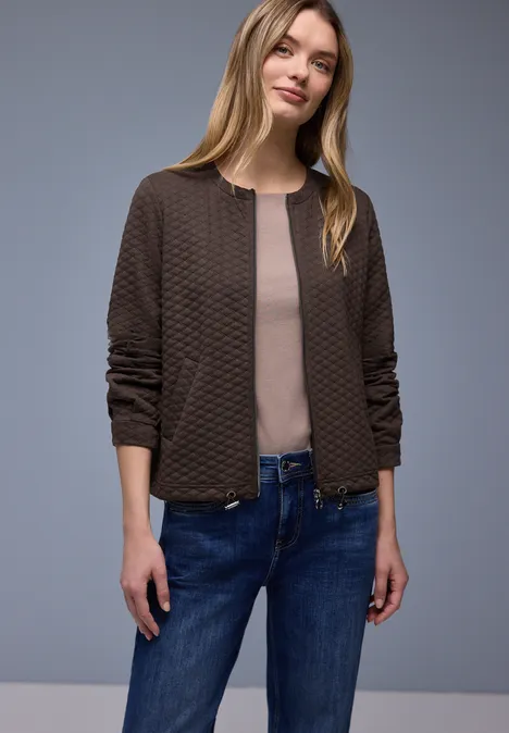 Zipper Jacke molten earth