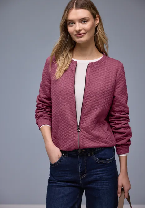 Jas met rits dark clouded blush Jas met rits dark clouded blush