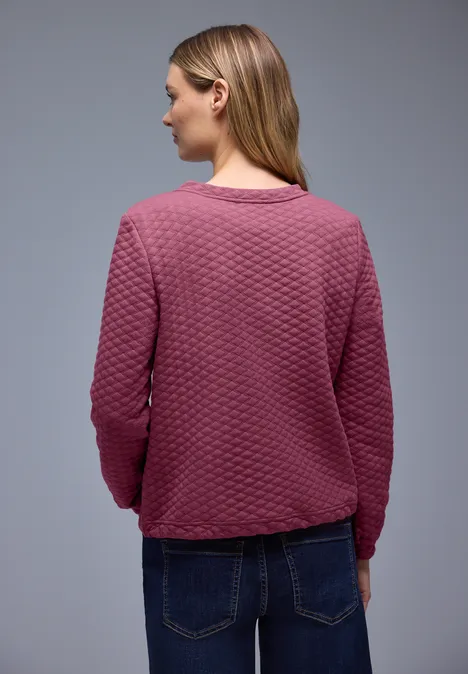 Jas met rits dark clouded blush Jas met rits dark clouded blush