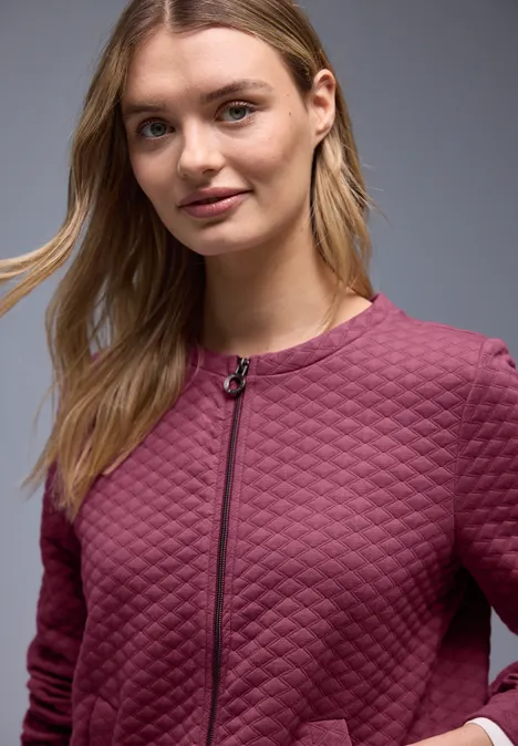 Jas met rits dark clouded blush Jas met rits dark clouded blush