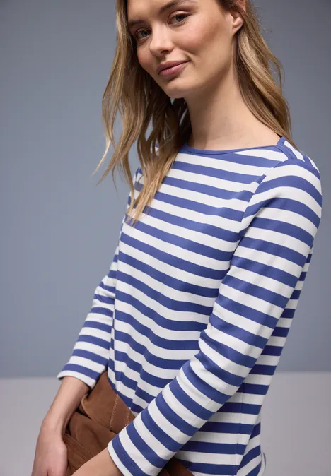 Gestreiftes Shirt amparo blue Gestreiftes Shirt amparo blue