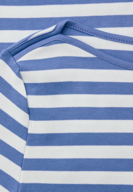 Gestreiftes Shirt bonnet blue Gestreiftes Shirt bonnet blue