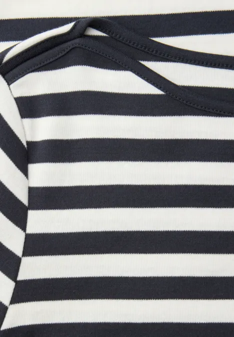 Gestreept shirt shadowed navy