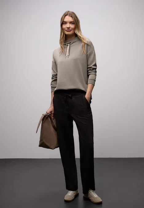 Shirt in effen kleur light terra mocha Shirt in effen kleur light terra mocha