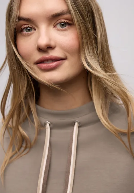 Shirt in effen kleur light terra mocha Shirt in effen kleur light terra mocha