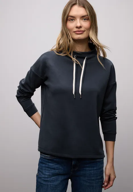 Shirt in effen kleur shadowed navy Shirt in effen kleur shadowed navy