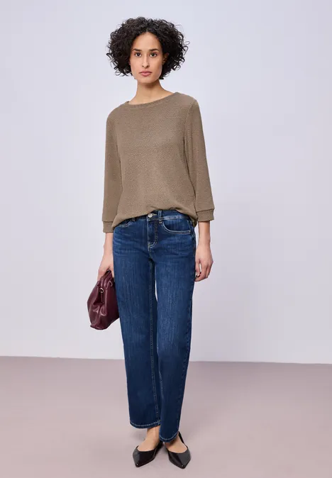 T-shirt en couleur unie light terra mocha T-shirt en couleur unie light terra mocha