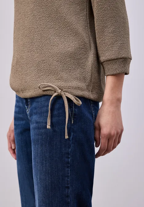 T-shirt en couleur unie light terra mocha T-shirt en couleur unie light terra mocha