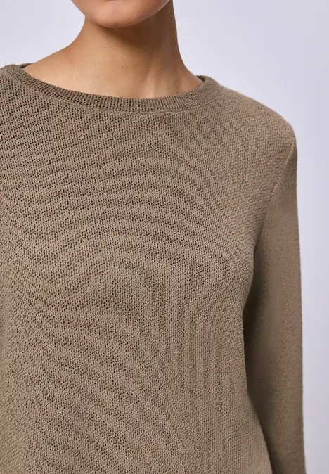 T-shirt en couleur unie light terra mocha T-shirt en couleur unie light terra mocha