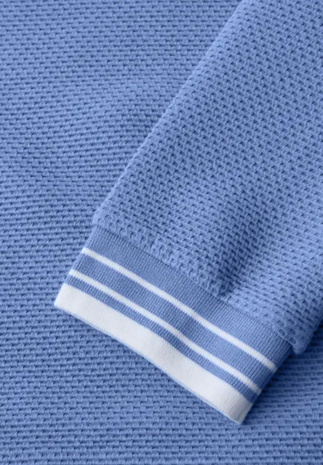 T-shirt avec détails contrastés bonnet blue T-shirt avec détails contrastés bonnet blue