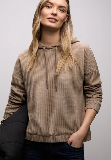 Chemise à capuche light terra mocha Chemise à capuche light terra mocha