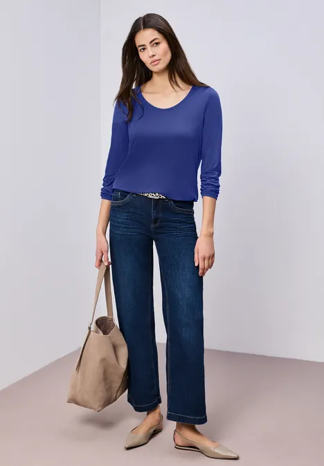 T-shirt de base amparo blue T-shirt de base amparo blue