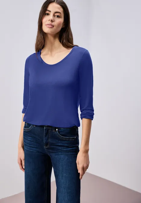 T-shirt de base amparo blue T-shirt de base amparo blue