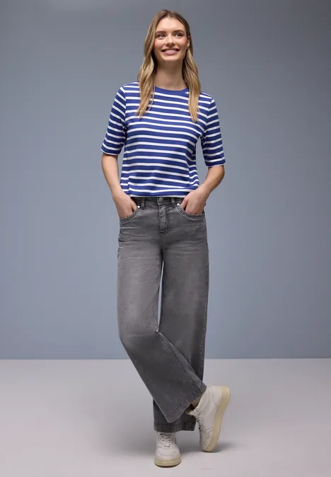 Gestreiftes Shirt amparo blue