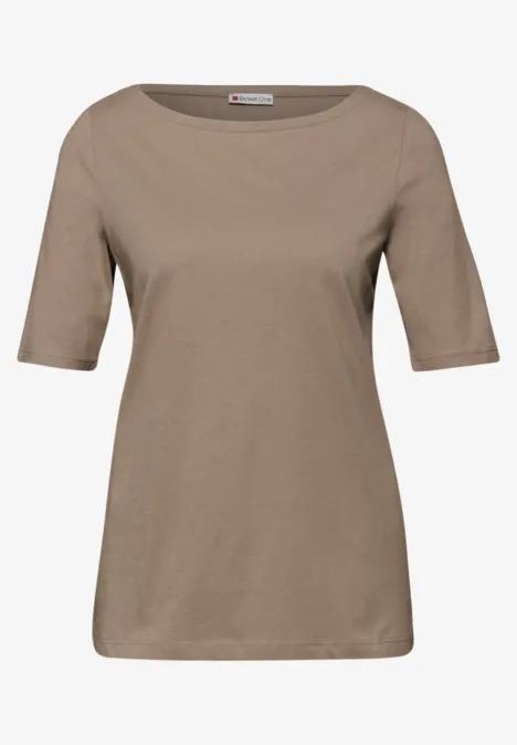 T-shirt basique en pack de 2 off white/light terra mocha