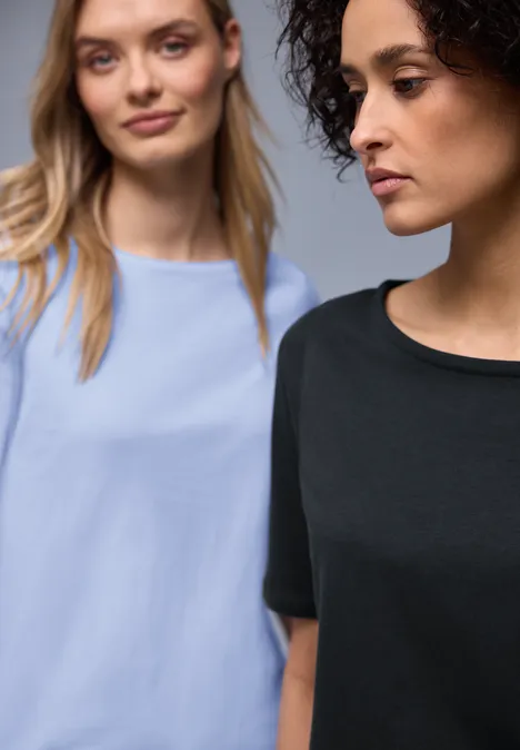 Koszulka Basic w 2-paku shadowed navy/cashmere blue