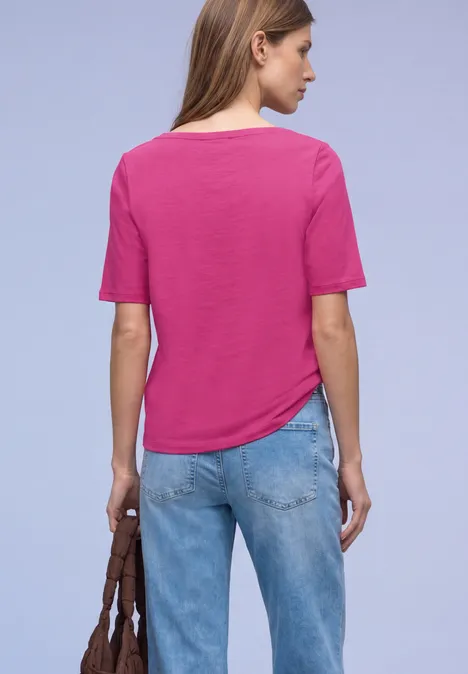 Basic T-Shirt magenta dream