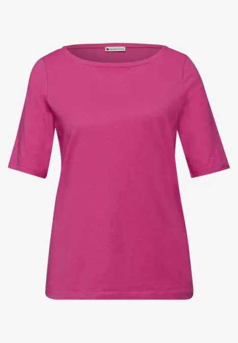 Basic T-Shirt magenta dream