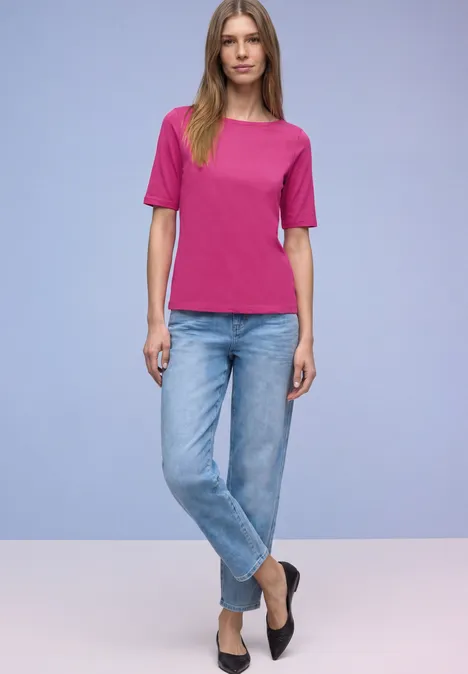 Basic T-Shirt magenta dream