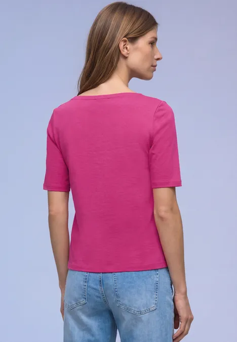 Basic T-Shirt magenta dream