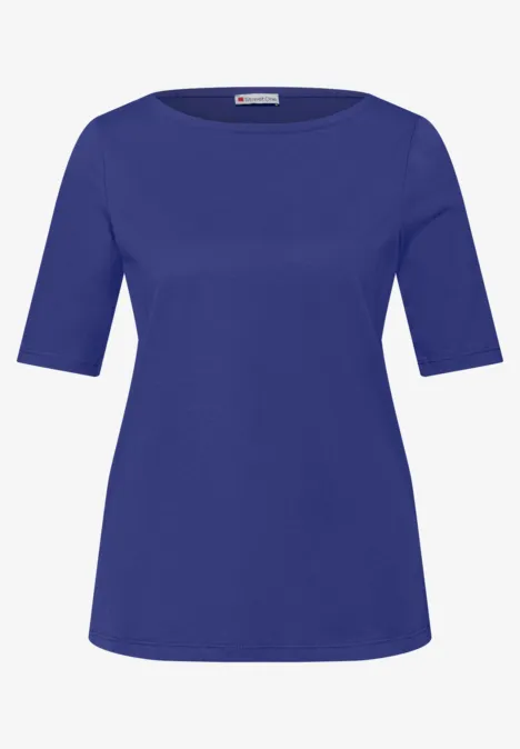 T-shirt de base amparo blue