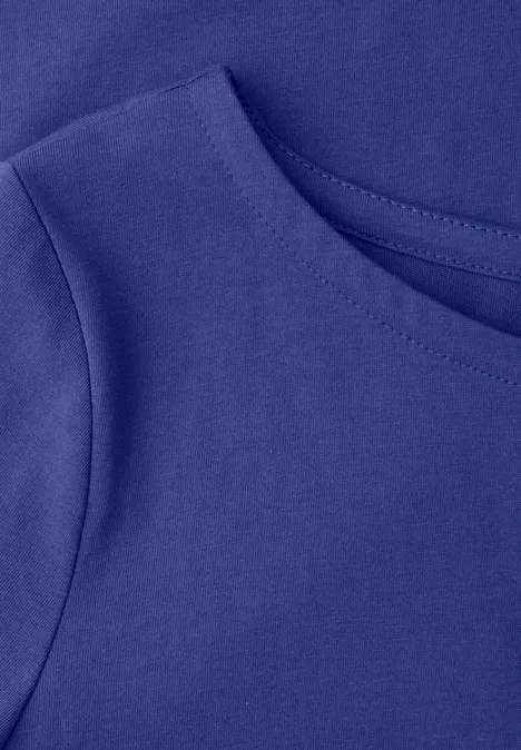 T-shirt de base amparo blue