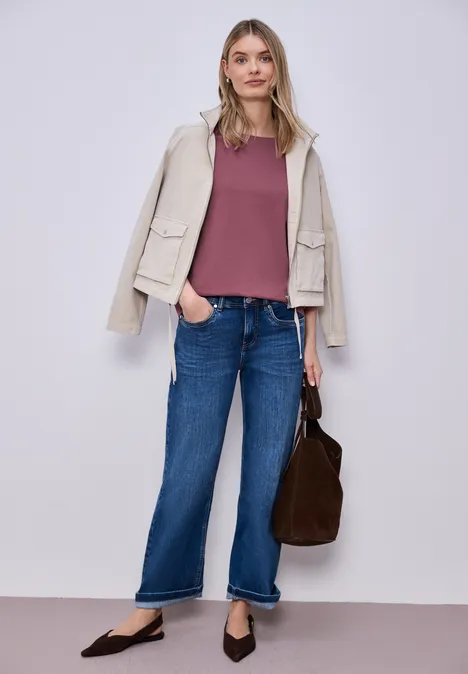 T-shirt de base dark clouded blush