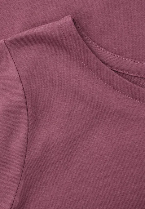 T-shirt de base dark clouded blush