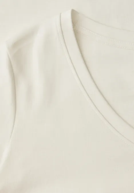 T-shirt de base off white