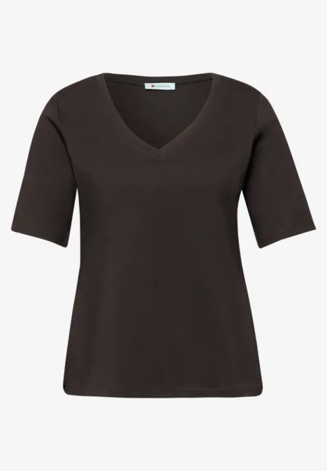 T-shirt de base espresso brown T-shirt de base espresso brown