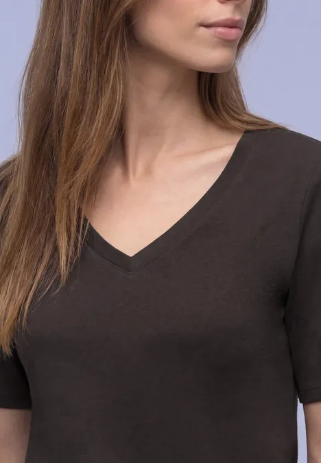 T-shirt de base espresso brown T-shirt de base espresso brown