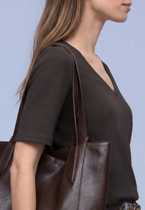 T-shirt de base espresso brown T-shirt de base espresso brown