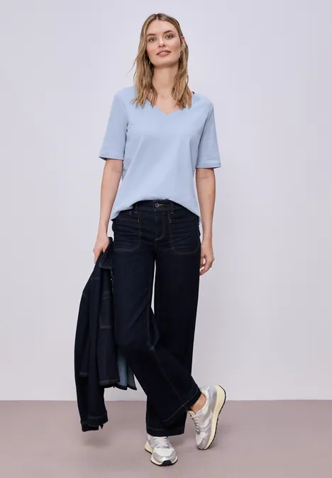 Basic Shirt cashmere blue Basic Shirt cashmere blue