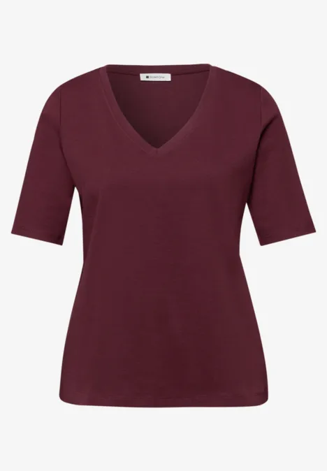 T-shirt de base truffle red T-shirt de base truffle red