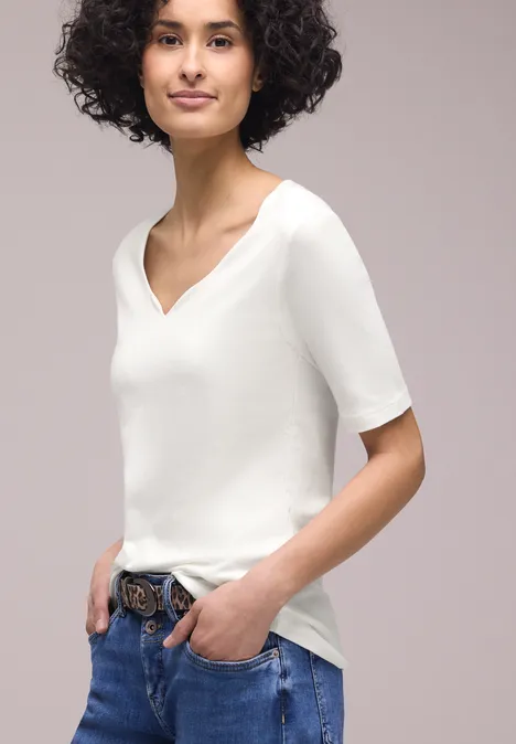 T-shirt de base off white