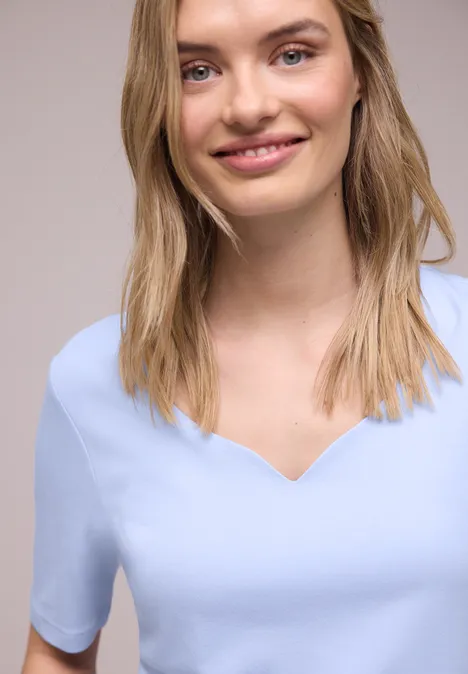 Koszulka Basic cashmere blue