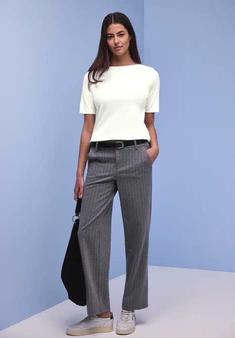 T-shirt avec détail de boutons off white T-shirt avec détail de boutons off white