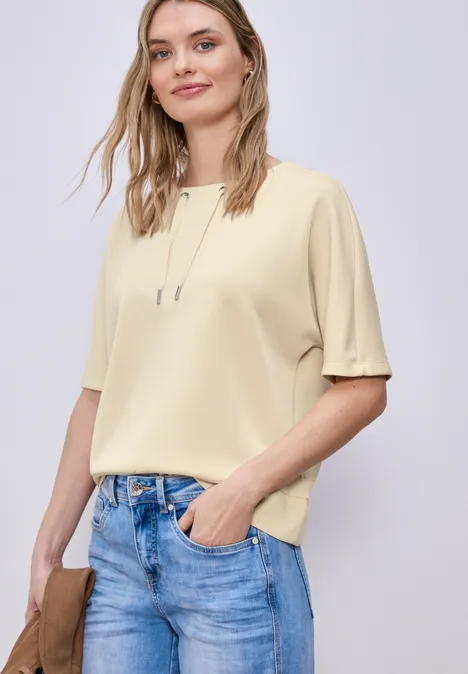 Chemise en soie smoke beige Chemise en soie smoke beige