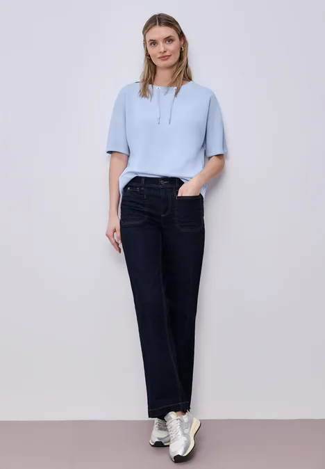 Chemise en soie cashmere blue Chemise en soie cashmere blue